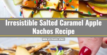 Viral Salted Caramel Apple Nachos With Pecans